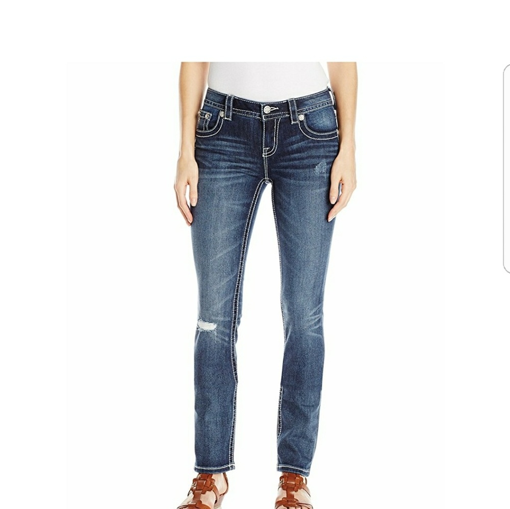 Miss me jeans azteck inspired straight leg size 28